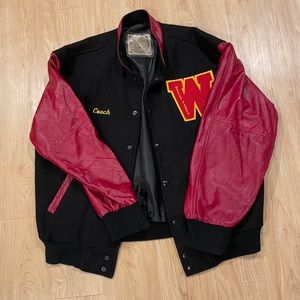 Men’s Wells Fargo varsity jacket